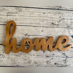 New. Wall decor. Wooden sign